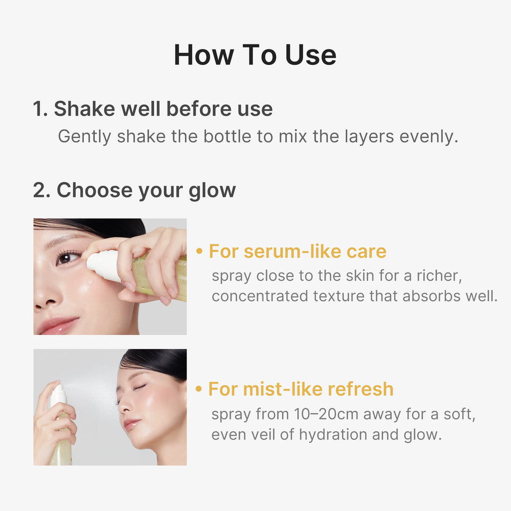 Medicube Kojic Acid Turmeric Vita Jelly Mist Serum – 60ml