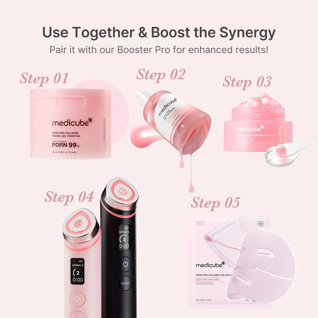 Medicube PDRN Pink Peptide Serum – Rose PDRN – 30 mL