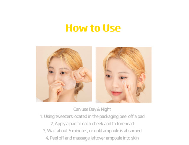 LALARECIPE Yuzu Vita C Ampoule Pads – 80 Pads
