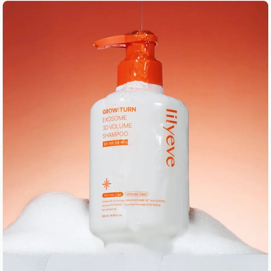 lilyeve GROW:TURN Exosome 3D Volume Shampoo – 500 mL