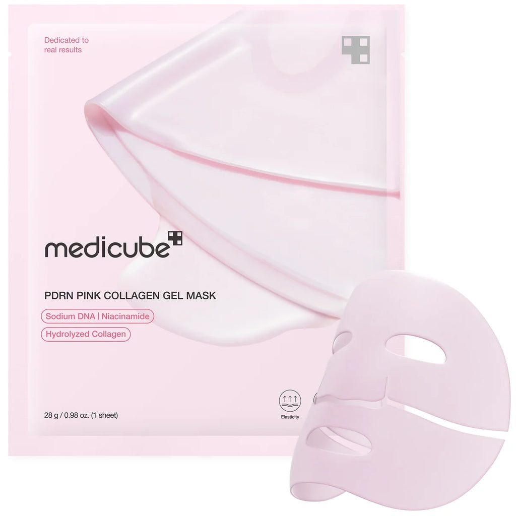Medicube PDRN Pink Collagen Gel Mask – 4 Pack