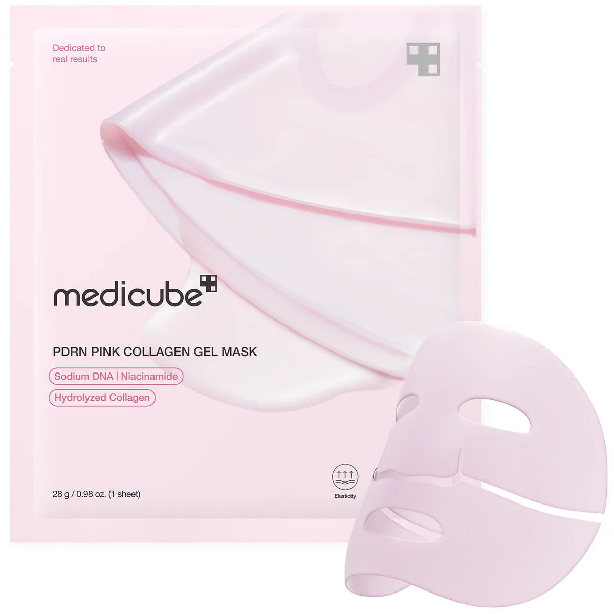 Medicube PDRN Pink Collagen Gel Mask – 4 Pack