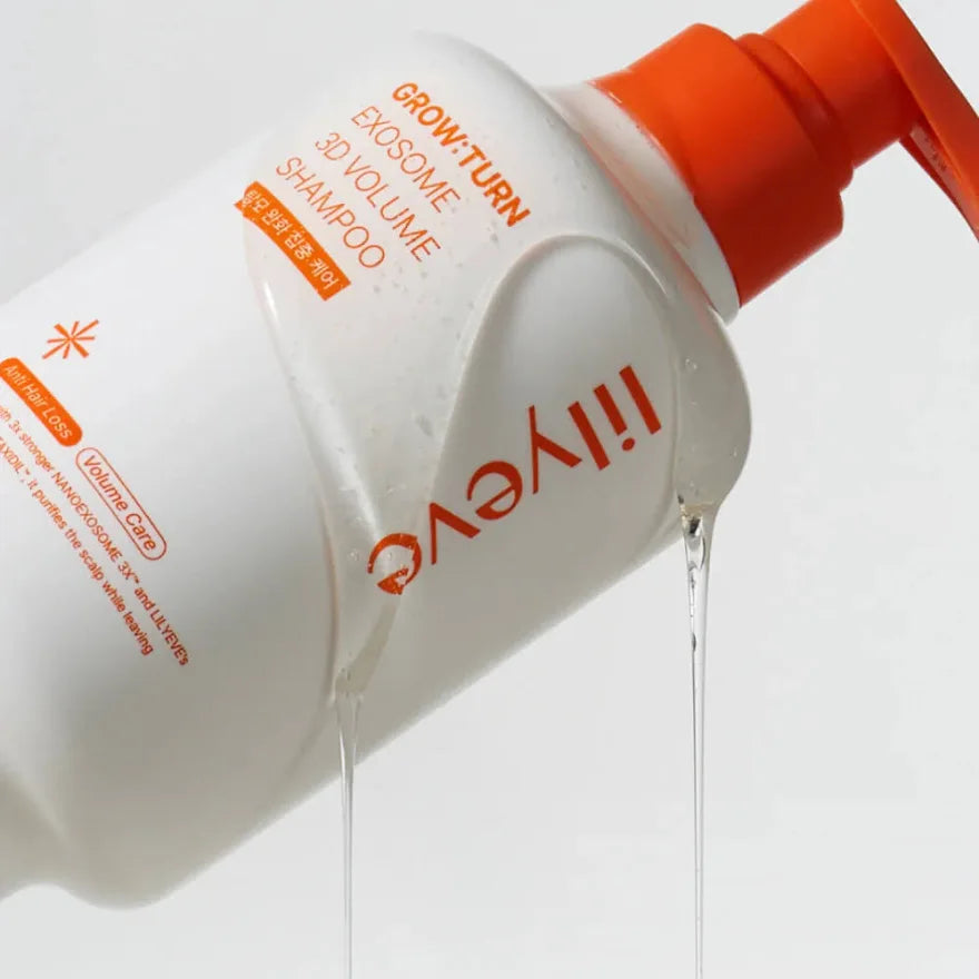lilyeve GROW:TURN Exosome 3D Volume Shampoo – 500 mL