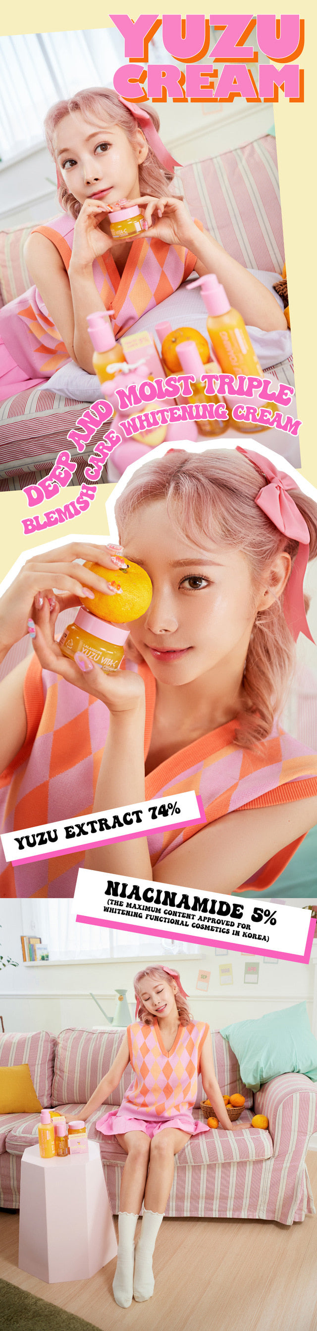 LALARECIPE Yuzu Vita-C Cream – 50 mL