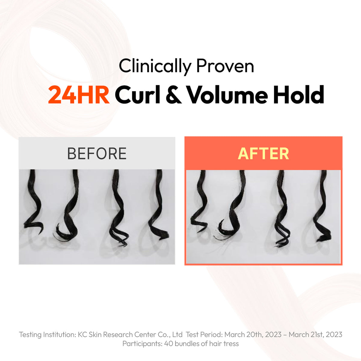 KUNDAL Volume & Fixing Curl Cream – Cherry Blossom, 130 mL