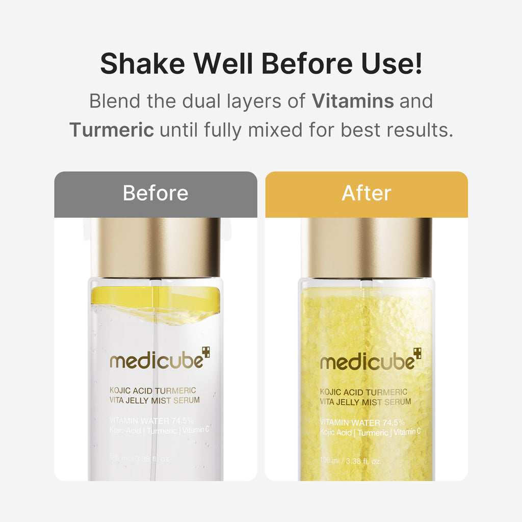 Medicube Kojic Acid Turmeric Vita Jelly Mist Serum – 60ml