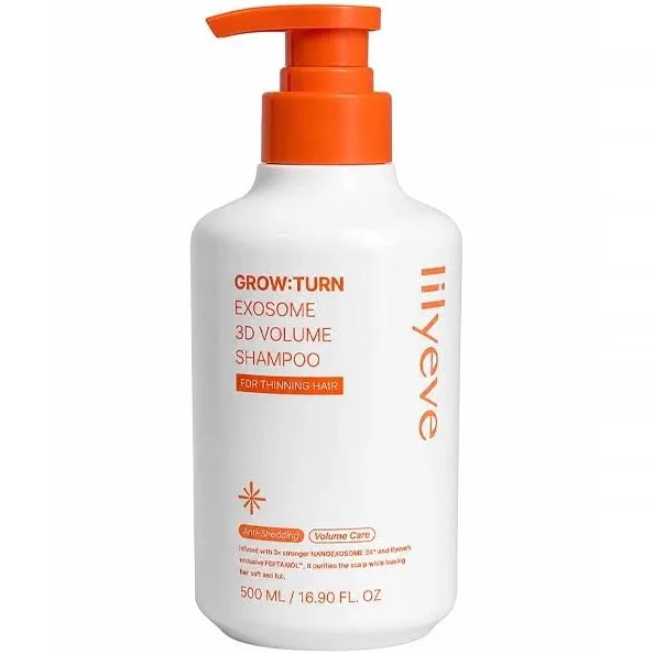 lilyeve GROW:TURN Exosome 3D Volume Shampoo – 500 mL