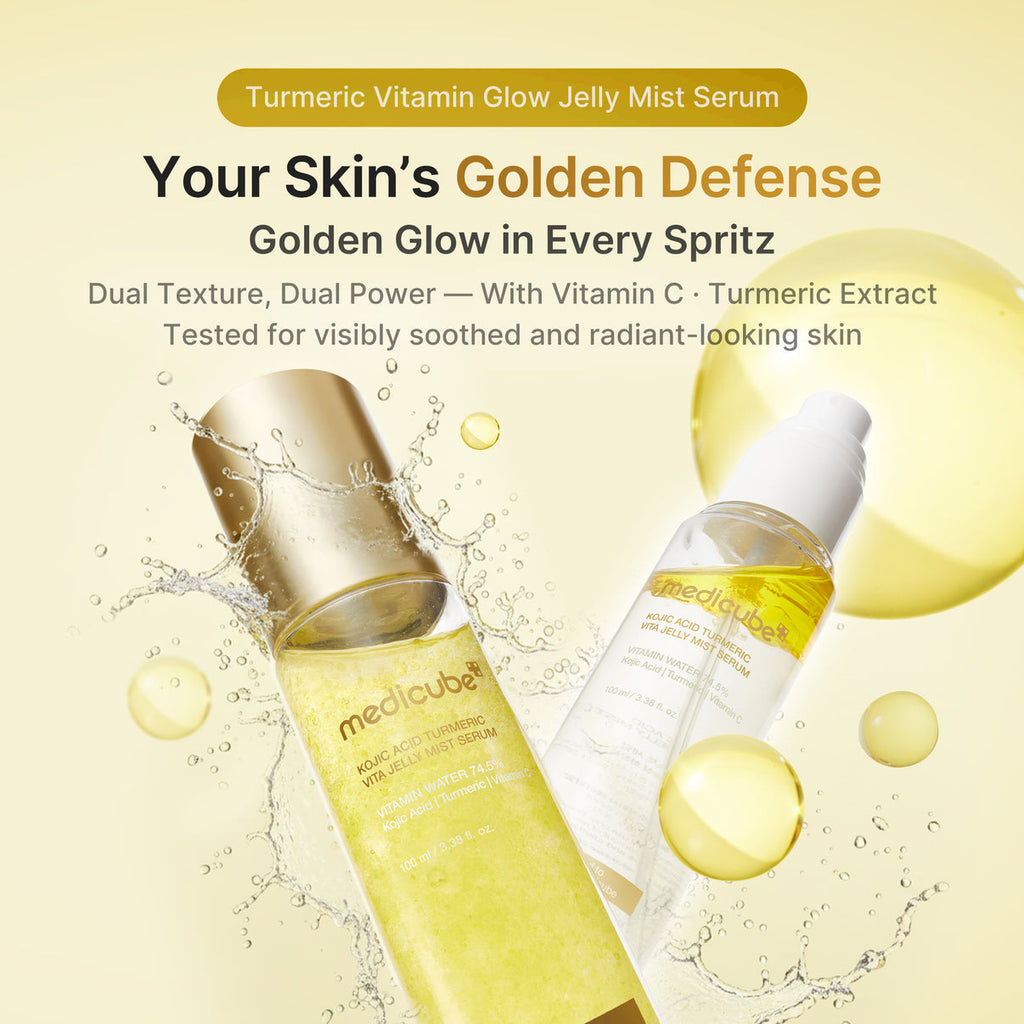 Medicube Kojic Acid Turmeric Vita Jelly Mist Serum – 60ml