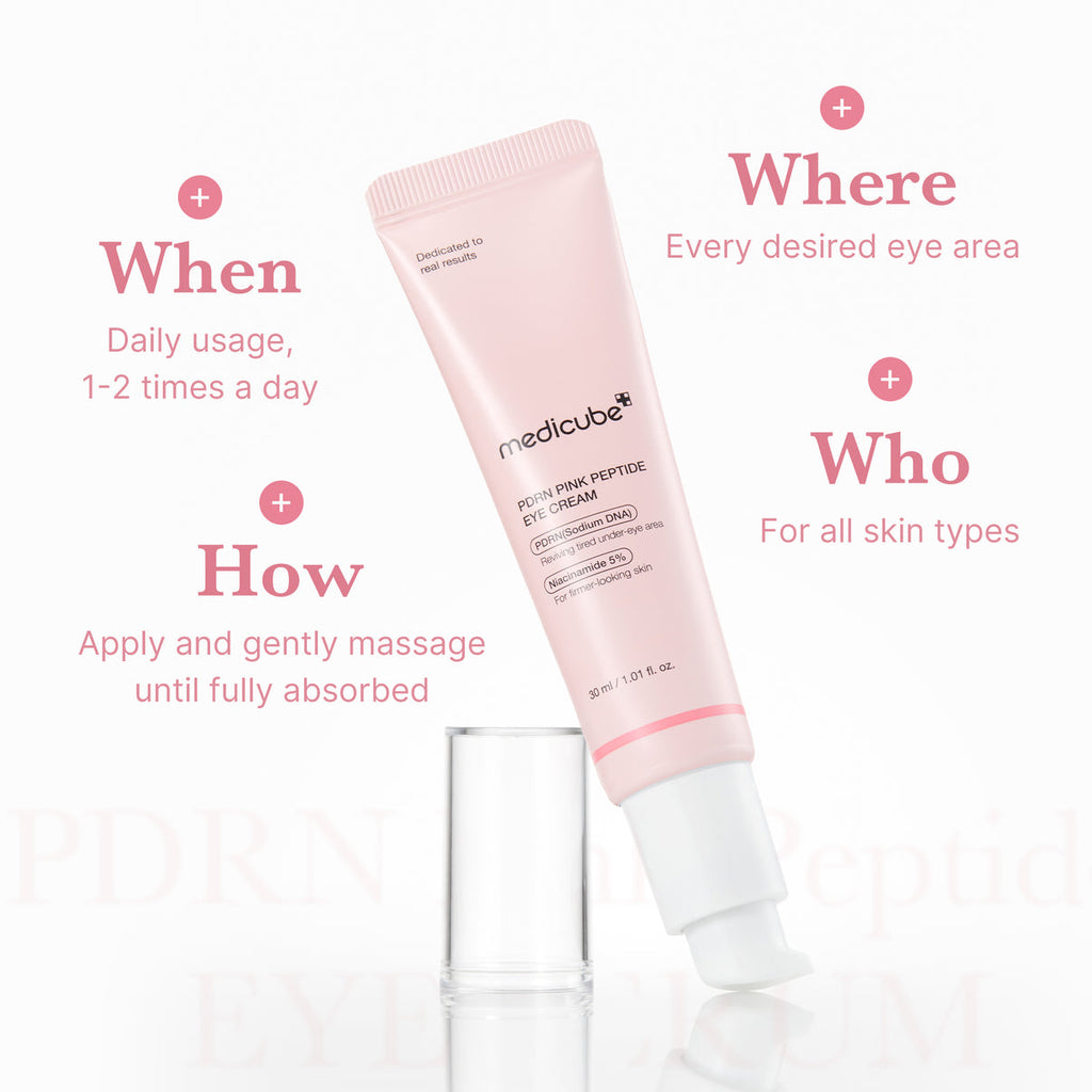 Medicube PDRN Pink Peptide Eye Cream – 30 mL